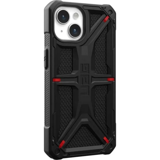 iPhone 15 UAG Urban Armor Gear Monarch tok kevlar fekete (UAG1288) - 4