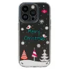 iPhone 13 Pro Max Tel Protect Christmas Karácsonyi mintás tok design 4 átlátszó - 4