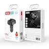 Bluetooth FM Transmiter XO BCC03, QC 3.0, 2x USB, 18W fekete thumbnail