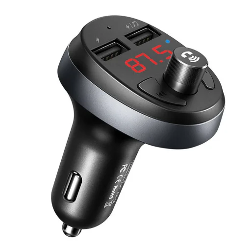 Mcdodo CC-6880 BT5.1 Bluetooth FM transmitter autós töltővel 2xUSB - 1