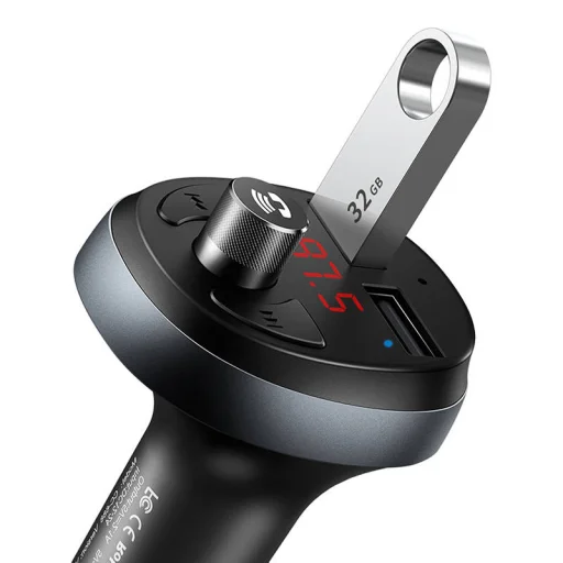 Mcdodo CC-6880 BT5.1 Bluetooth FM transmitter autós töltővel 2xUSB - 3