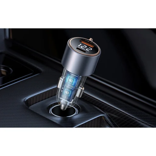 Mcdodo CC-5670 75W autós töltő digitális kijelzővel PD 1*USB-A 1*USB-C - 8