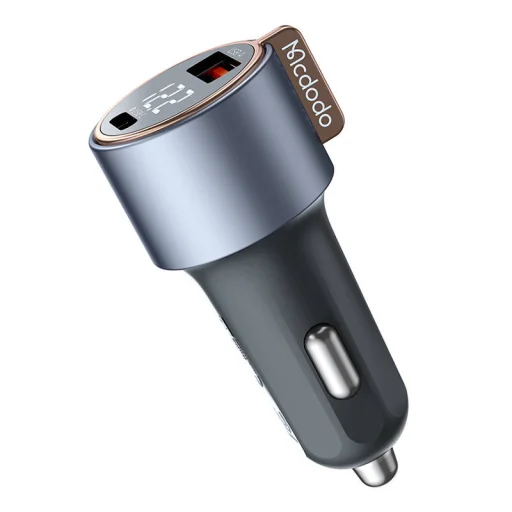 Mcdodo CC-5670 75W autós töltő digitális kijelzővel PD 1*USB-A 1*USB-C - 2