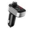 XO Smart Bluetooth FM Transmitter autós töltő fekete TZ08 - 3