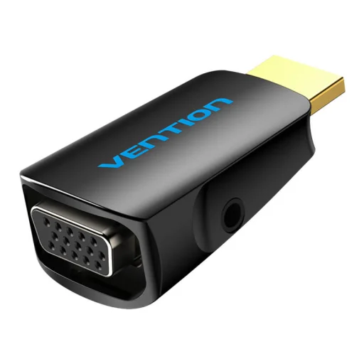 Vention HDMI - VGA Adapter AIDB0 3.5mm Audio csatlakozóval - 1