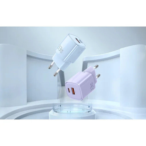 Mcdodo hálózati töltő adapter GaN 33W CH-0155 USB-C, USB-A lila - 3