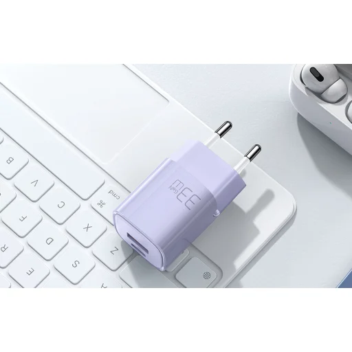 Mcdodo hálózati töltő adapter GaN 33W CH-0155 USB-C, USB-A lila - 6