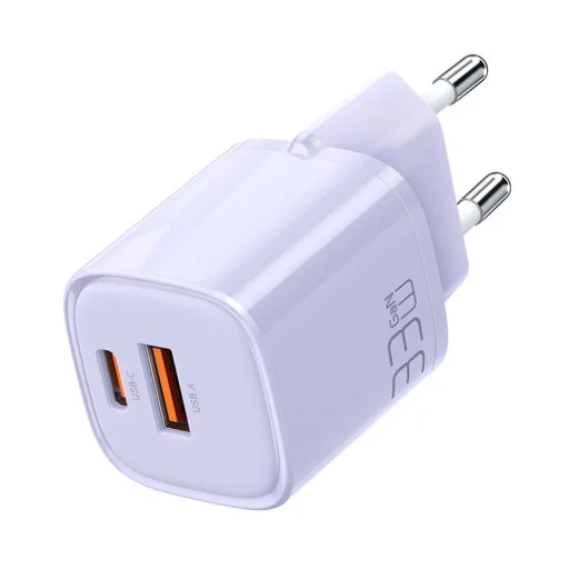 Mcdodo hálózati töltő adapter GaN 33W CH-0155 USB-C, USB-A lila - 1