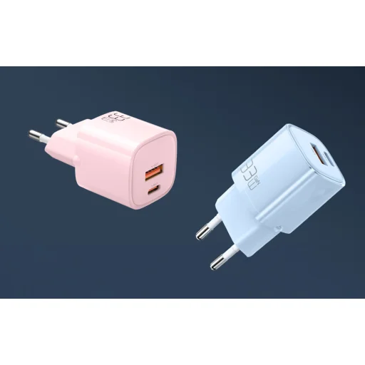 Mcdodo hálózati töltő adapter GaN 33W CH-0156 USB-C, USB-A rózsaszín - 3
