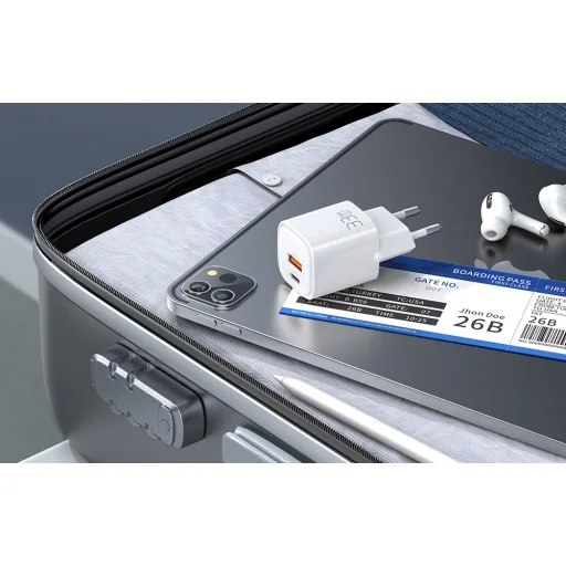 Mcdodo hálózati töltő adapter GaN 33W CH-0156 USB-C, USB-A rózsaszín - 5