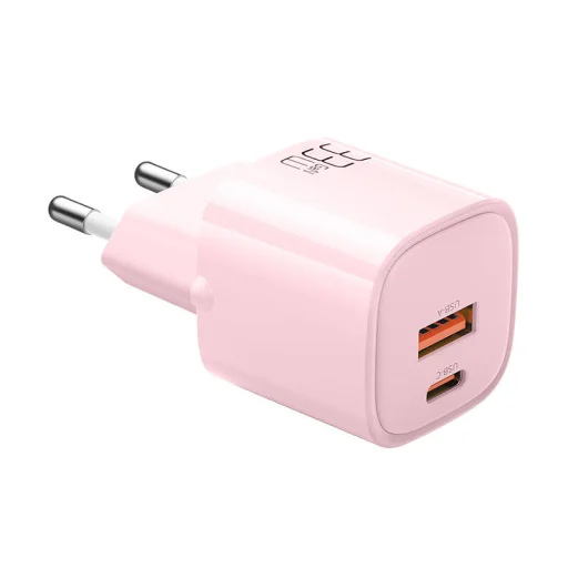 Mcdodo hálózati töltő adapter GaN 33W CH-0156 USB-C, USB-A rózsaszín - 1