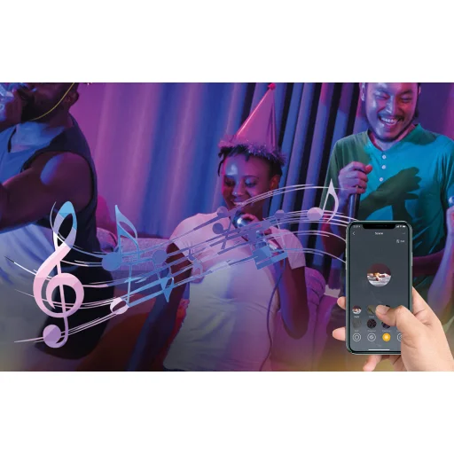 Laxihub LAGU10S Wifi Bluetooth TUYA Smart LED izzó (2 db) - 4