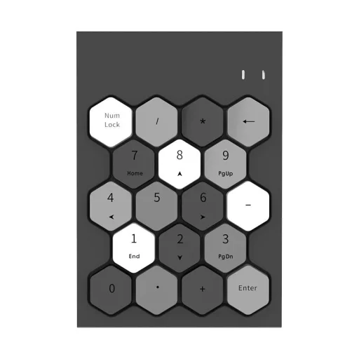 MOFII SK-660AG vezeték nélküli numerikus billentyűzet 2.4G (fekete) - 1