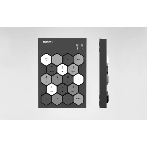 MOFII SK-660AG vezeték nélküli numerikus billentyűzet 2.4G (fekete) - 4