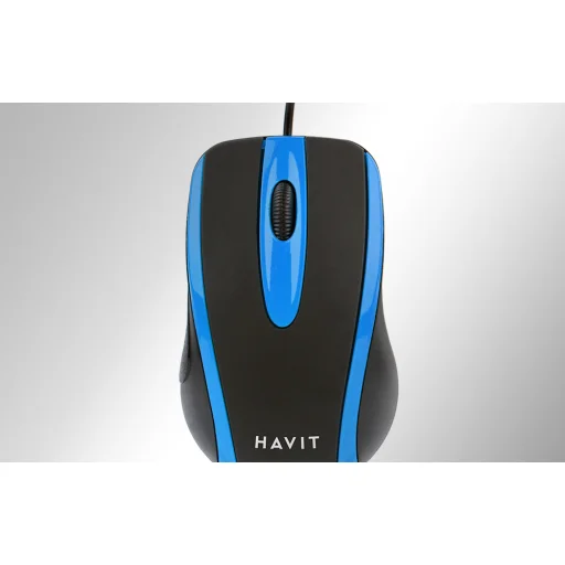 Havit MS753 univerzális egér (fekete-kék) - 4