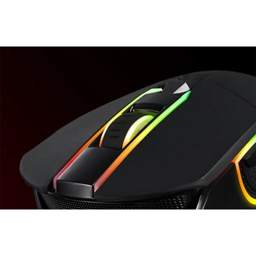 Motospeed V30 vezetékes gaming, gamer egér (fekete) - 5