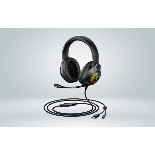 Remax RM-850 gaming, gamer fejhallgató (fekete) - 6