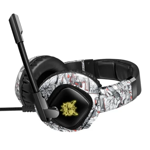 ONIKUMA K19 gaming, gamer fejhallgató Camou fehér - 2