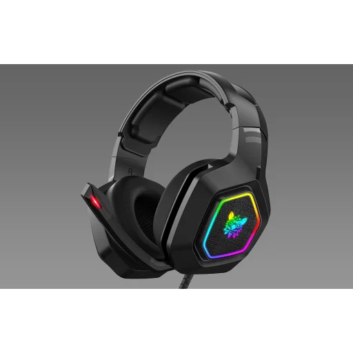 ONIKUMA K10 gaming, gamer fejhallgató fekete - 5