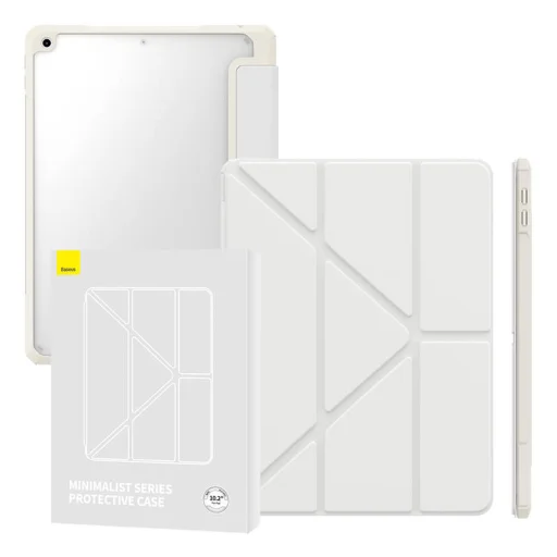 Baseus Minimalist tok iPad 10.2" fehér - 1