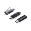 UGREEN CM304 USB + USB-C adapter SD + microSD kártyaolvasó fekete - 4