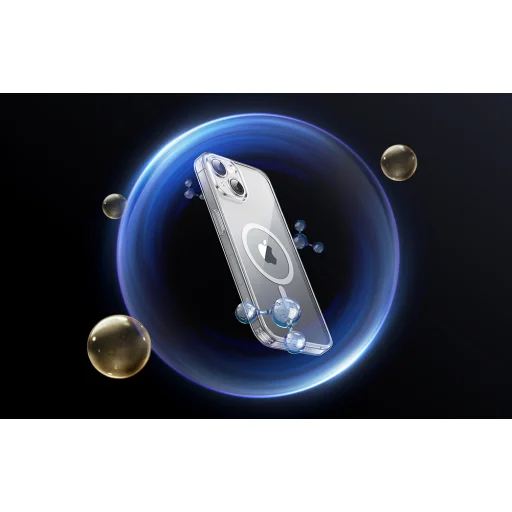 iPhone 15 UGREEN LP725 mágneses védőtok átlátszó - 6