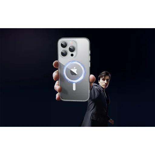 iPhone 15 Pro UGREEN LP727 mágneses védőtok átlátszó - 2