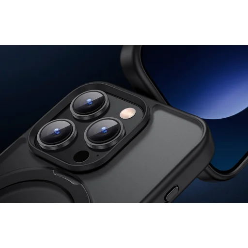 iPhone 15 Pro Max UGREEN LP764 tok mágneses állvánnyal fekete - 6