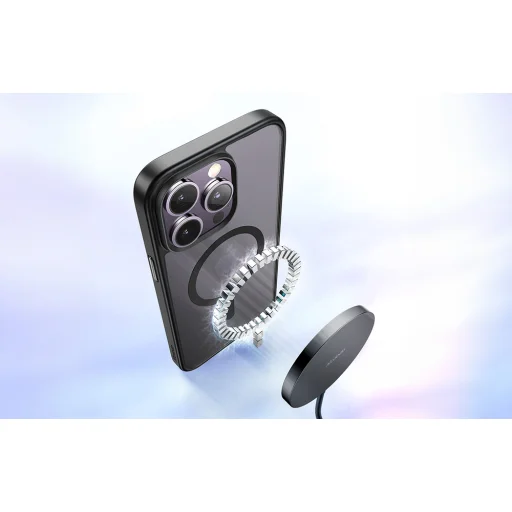 iPhone 15 Plus McDodo Magnetic tok fekete - 2