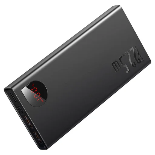 Baseus Adaman Metal Powerbank, 10000mAh, 22.5W fekete - 6
