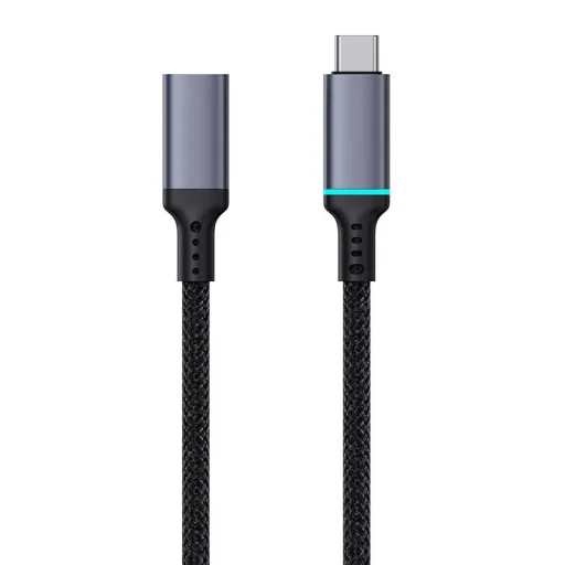 Baseus 0,5m hosszabító kábel USB-C High Definition 10Gbps fekete - 9