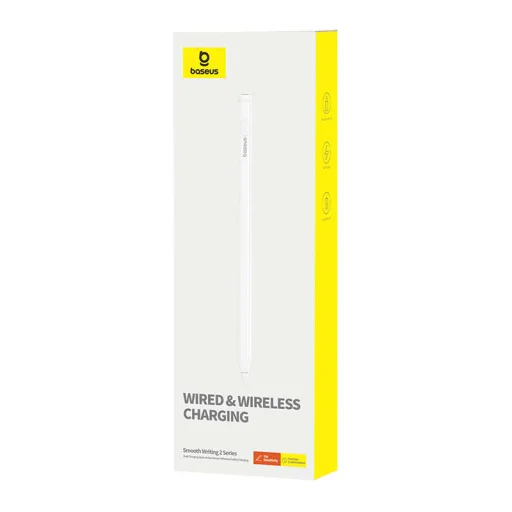 Baseus Active stylus Smooth Writing vezeték nélküli és vezetékes töltéssel fehér - 4