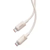 Baseus Habitat gyorstöltő kábel USB-C to USB-C 2m 100W rózsaszín thumbnail