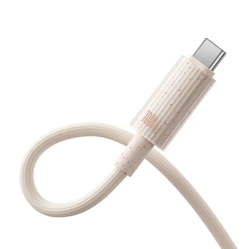 Baseus Habitat gyorstöltő kábel USB-C to USB-C 2m 100W rózsaszín - 4