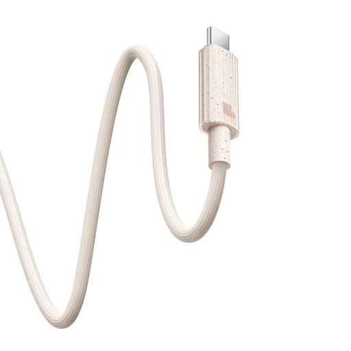 Baseus Habitat gyorstöltő kábel USB - USB-C 2m 100W rózsaszín - 6