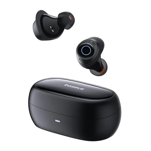Baseus Bowie Bluetooth TWS MA20 fülhallgató, ANC fekete - 5