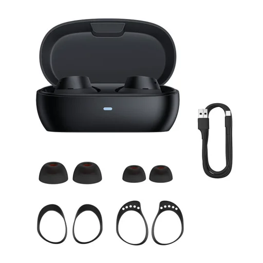 Baseus Bowie Bluetooth TWS MA20 fülhallgató, ANC fekete - 7