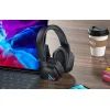 ONIKUMA B60 gaming, gamer vezeték nélküli Bluetooth fejhallgató fekete thumbnail