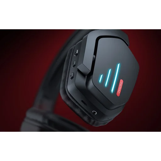 ONIKUMA B60 gaming, gamer vezeték nélküli Bluetooth fejhallgató fekete - 9