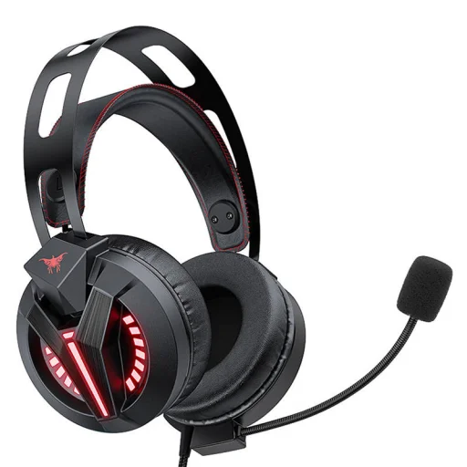 ONIKUMA M180 Pro gaming, gamer fejhallgató fekete - 6