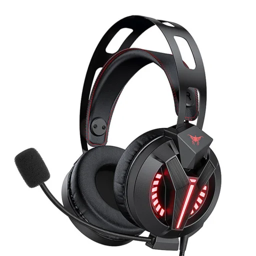 ONIKUMA M180 Pro gaming, gamer fejhallgató fekete - 1