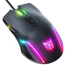 ONIKUMA CW905 gaming, gamer egér fekete RGB