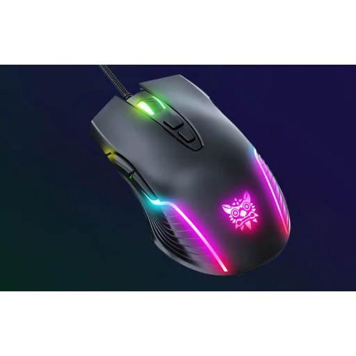 ONIKUMA CW905 gaming, gamer egér fekete RGB - 2