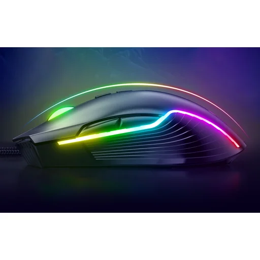 ONIKUMA CW905 gaming, gamer egér fekete RGB - 4