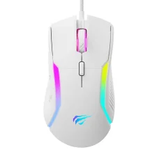 Havit MS1033 gaming, gamer egér fehér RGB