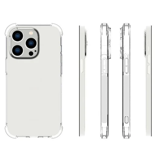 Priehľadný antishock obal pre iPhone 14 Pro Max - 5