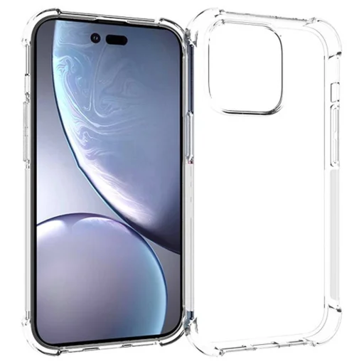 Priehľadný antishock obal pre iPhone 14 Pro Max - 1