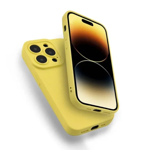 Samsung Galaxy S20 FE/Lite Softy tok sárga - 3