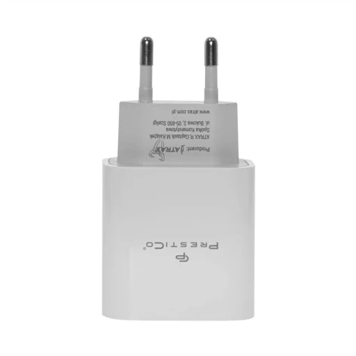 Prestico F3  hálózati töltő adapter 22,5W USB QC 3.0 fehér - 2