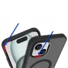 iPhone 15 Matt MagSafe tok fekete thumbnail